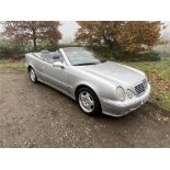 2000 Mercedes CLK 230 Elegance convertible. Registration number: W503 LAM. - Finished metallic