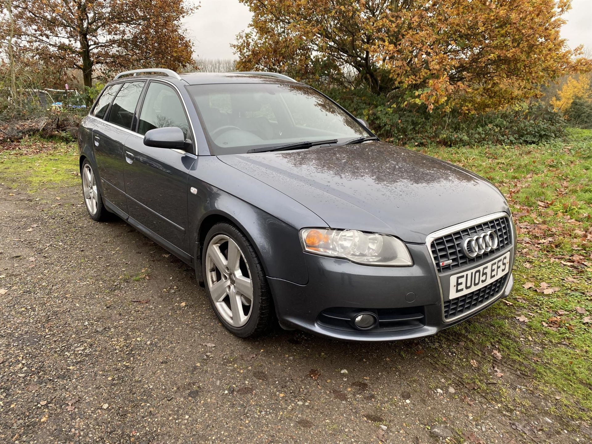 2005 Audi A4 3.2 S Line Estate. Registration number: EU05 EFS. Mileage: 92,600. Finished in