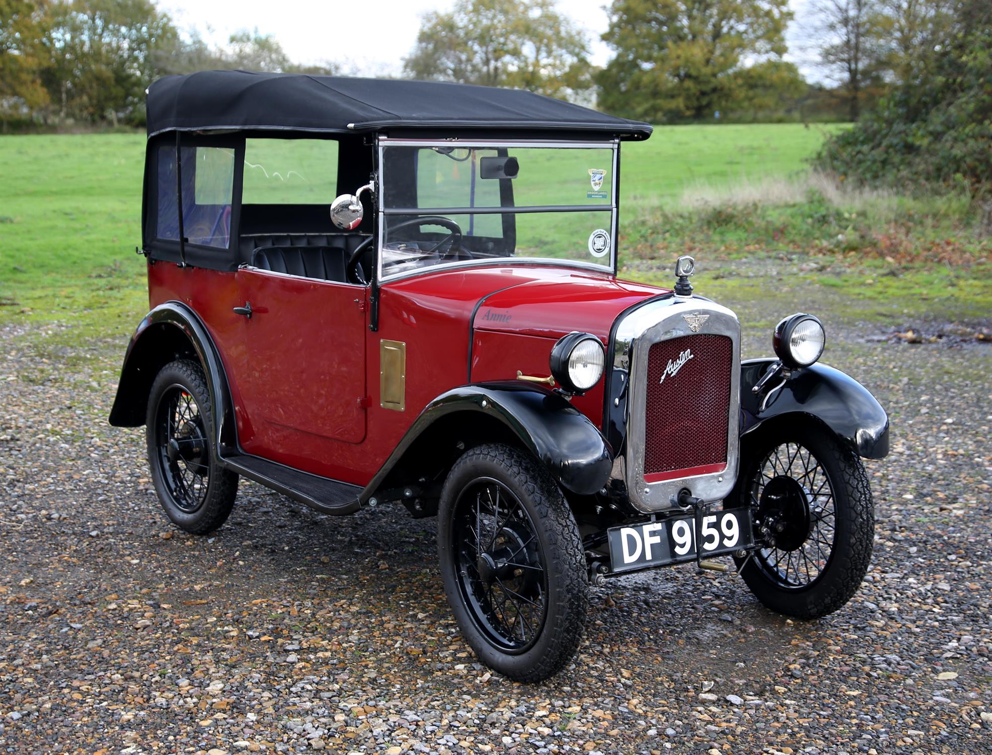 1929 Austin 7 Chummy. This Austin 7 Chummy 1929 has been the subject of body-off restoration and