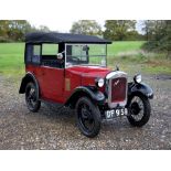 1929 Austin 7 Chummy. This Austin 7 Chummy 1929 has been the subject of body-off restoration and