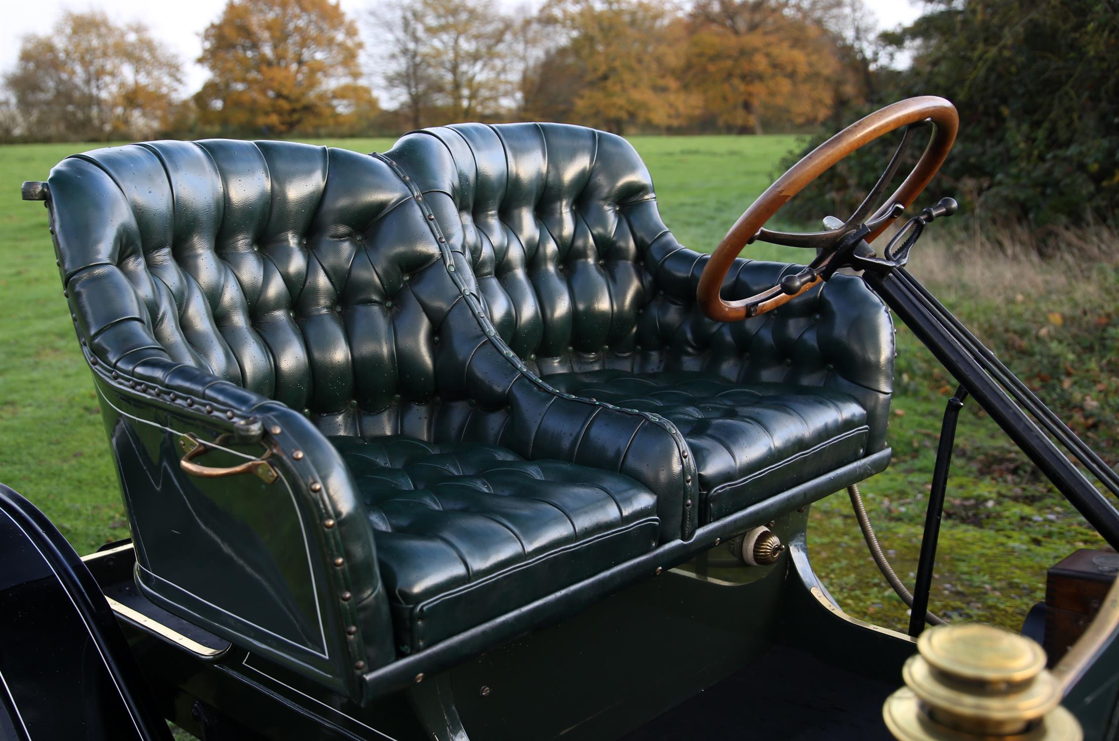 Circa 1911 Brush 10 HP 2 seater Gentleman's Runabout. - Elegant and early classic car - Comes - Bild 7 aus 14