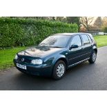 2001 VW Golf (Mk4) 1.6 SE 5-Door Hatchback Registration GN51 EYD Petrol, 5-Speed Manual Lagoon