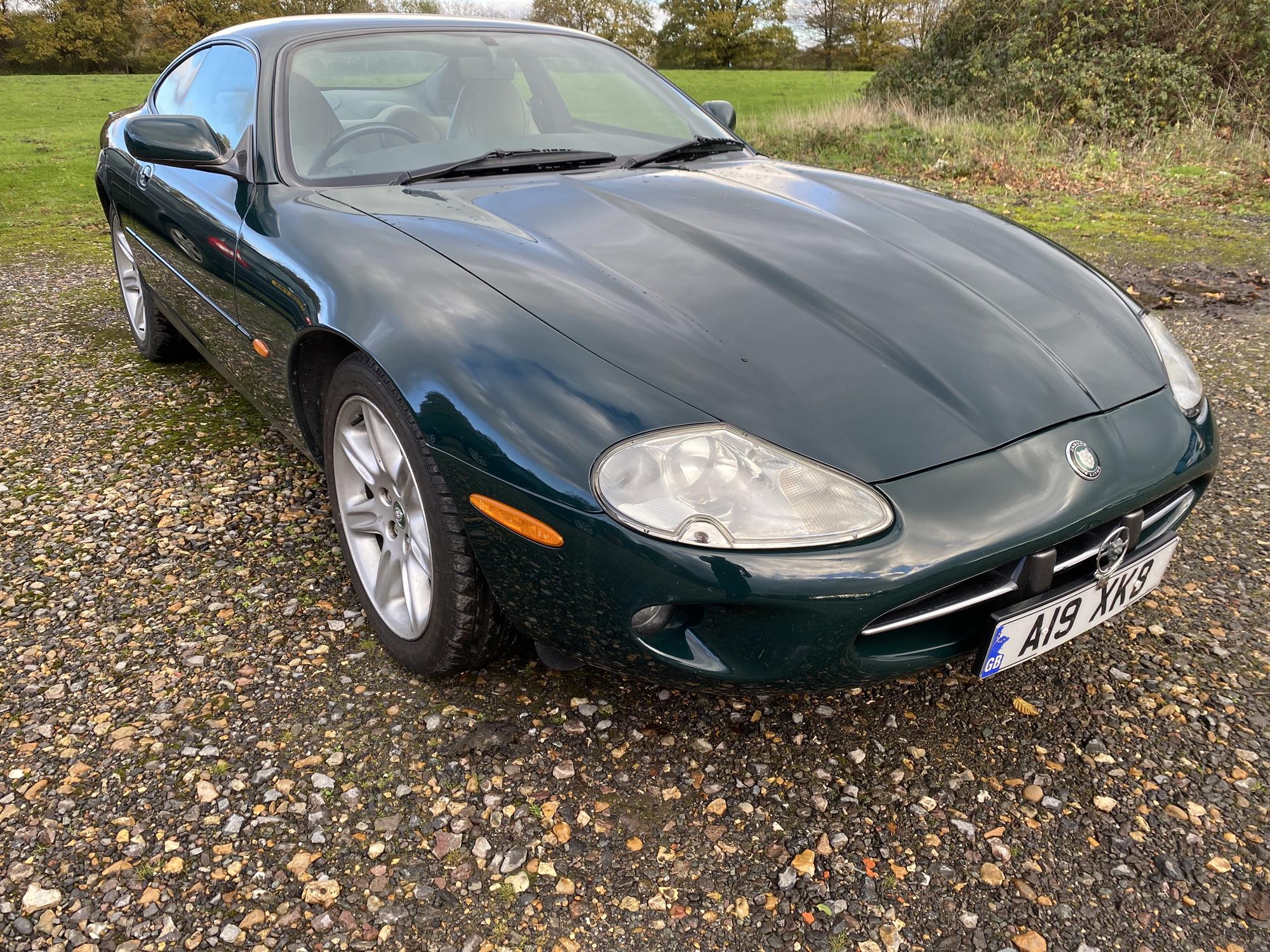 1996 Jaguar XK8 4.0 Automatic. Registration number: A19 XKB. - Genuine low mileage from new