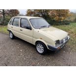 1985 Austin Metro City X. Registration number: B407 EGN. Finished in Champagne beige boasting an