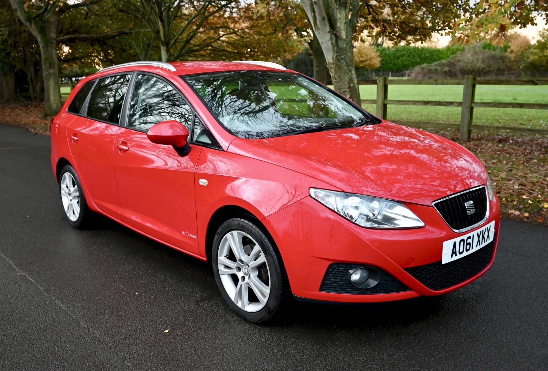 2012 SEAT Ibiza 1.4 SE 'COPA' Estate. Registration number AO61 XKX. Petrol, 5-Speed Manual.