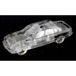 Daum Cristal France, Crystal Cars, BMW 750 IL etched to the base, 37cm