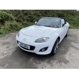 2010 Mazda MX5 20th Anniversary model. Registration number: LP10 UED. Mileage: 131,966.