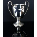George III silver two handled cup, by Charles Hougham , lLondon 1789, 16.5 cms high 8.