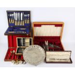 Large quantity of silver plated items SILVER COLLECTION OF SIR RAY TINDLE CBE DL 1926-2022