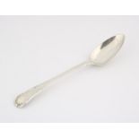 George III silver Kings pattern gravy spoon, 7 ozs, 217 grams SILVER COLLECTION OF SIR RAY