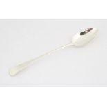 George III silver Old English Pattern gravy spoon by Eley and Fearn, London 1799, 2.