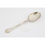 Late 17th century trifid end silver spoon SILVER COLLECTION OF SIR RAY TINDLE CBE DL