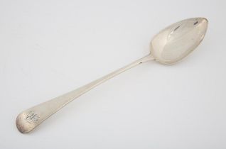 George III silver Old English pattern gravy spoon, London, 1812, 3.8 ozs 121 grams SILVER