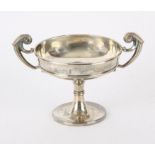 Edward VII, silver, two handled small trophy cup , (not inscribed), by Lee and Wigfull,