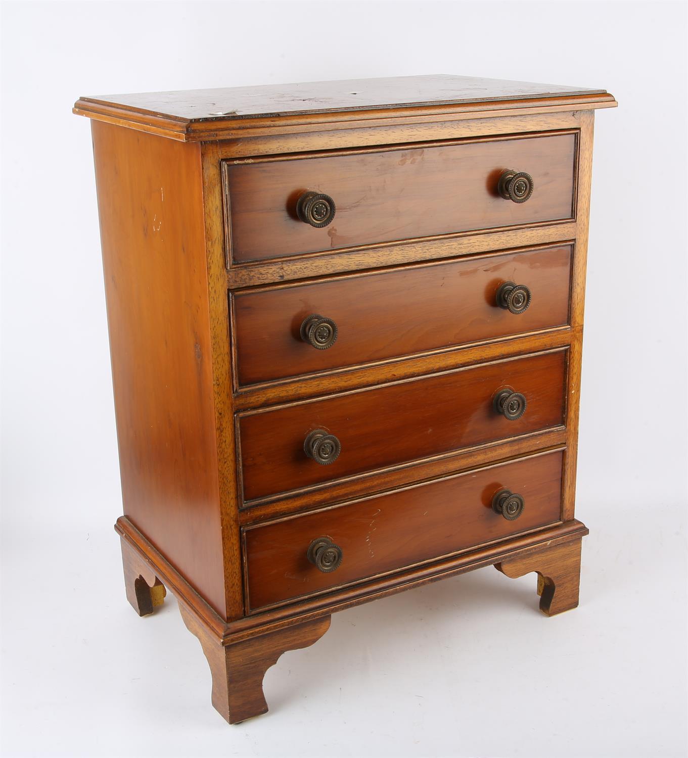 Reproduction small chest the drawers lined with baize (used by Sir Ray to store a small part of his