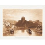 Joseph Mallord William Turner (1775-1851). ‘Norham Castle on the Tweed’. Etching by Turner with