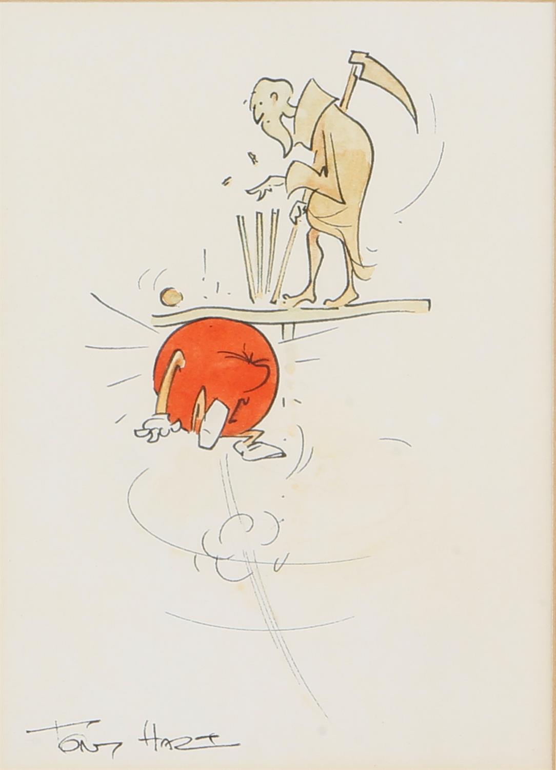 § Tony Hart (British, 1925-2009), cartoon illustration for Billy Bouncer, ink and watercolour on - Image 2 of 4