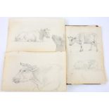 John Glover (British, 1767-1849), John Glover Sketchbook  No. 71, to include 47 mainly pencil and