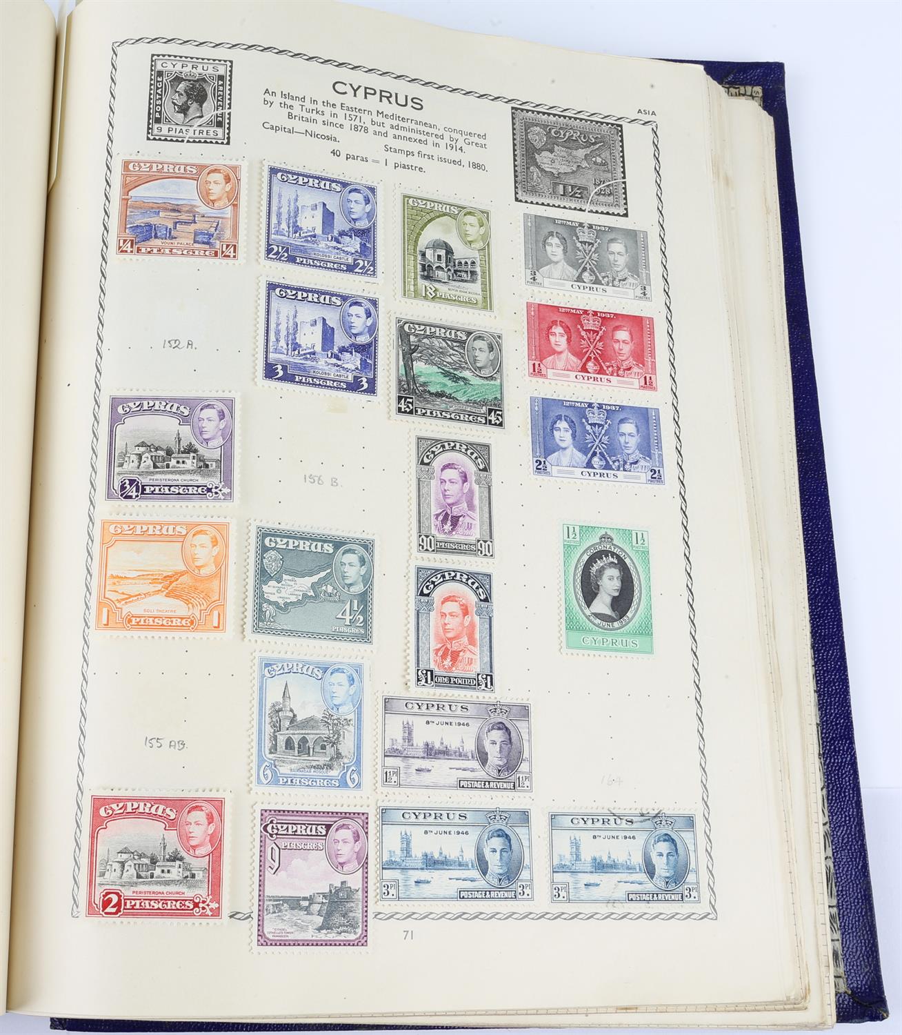 Triumph Albums(2) together with two further albums, Great Britain, British Commonwealth George VI, - Image 2 of 5