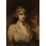 Nineteenth-century British School, portrait of Mrs. H. W. Lauzun, after Sir Henry Raeburn