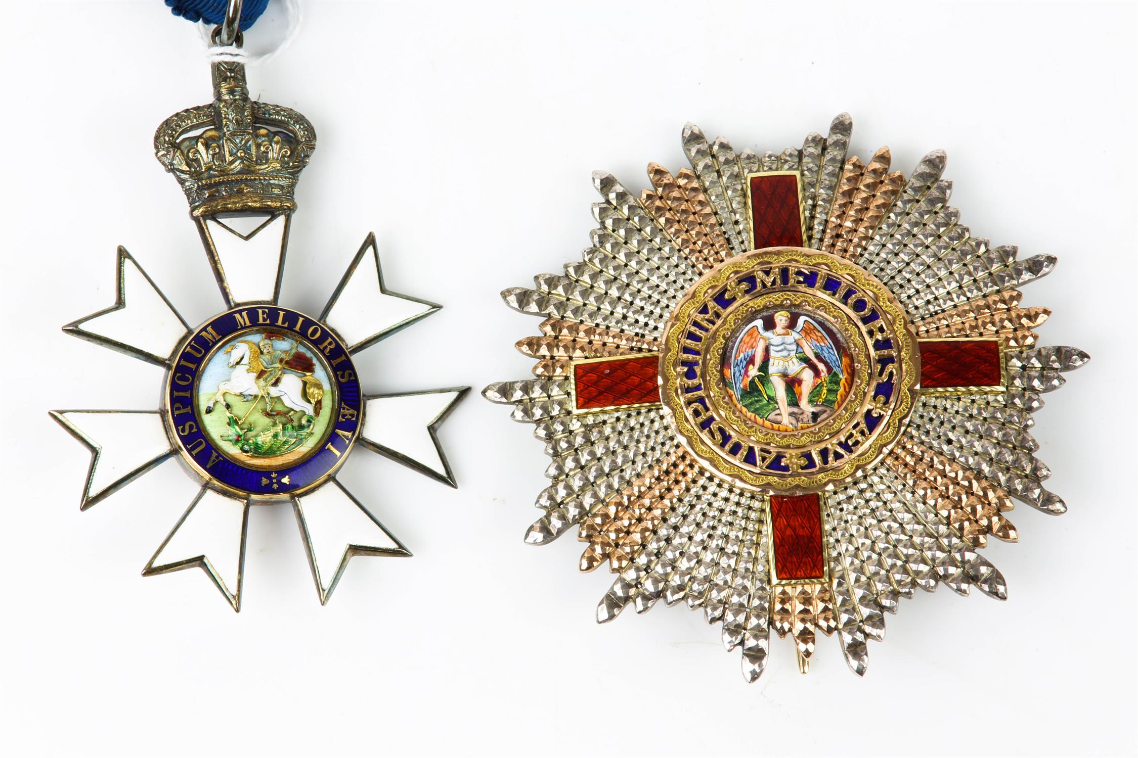The Most Distinguished Order of St. Michael and St. George, G.C.M.G., Knight Grand Cross star and