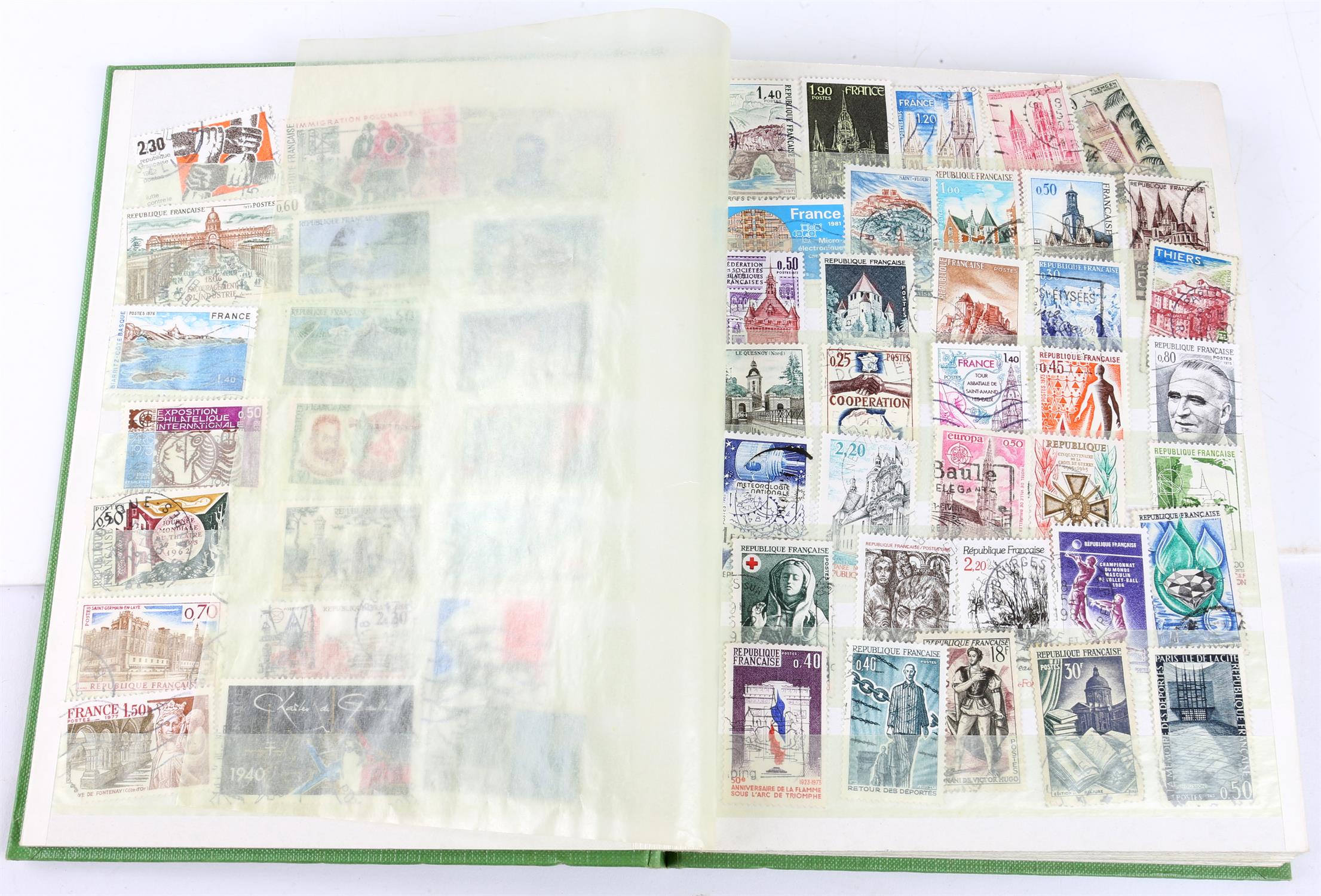 World Stamps in Stock Books(7) plus loose First Day Covers with Great Britain and Germany - Image 2 of 3