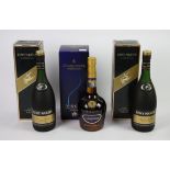 Remy Martin VSOP Fine Champagne Cognac, two bottles in original cartons, together with