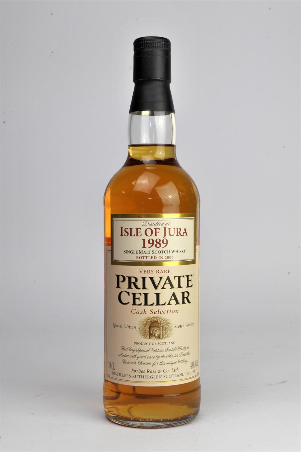 Private Cellar Cask Selection whisky, Isle of Jura 1989, single bottle in original carton - Bild 2 aus 4