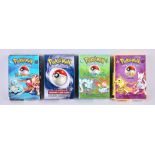 Pokémon TCG - 4 Base Set Theme Decks - Zap!, Blackout, Overgrowth & The 2-Player Starter Set.