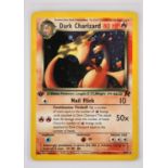 Pokémon TCG - Dark Charizard 1st Edition - Team Rocket Holo. This lot contains a 1st edition near