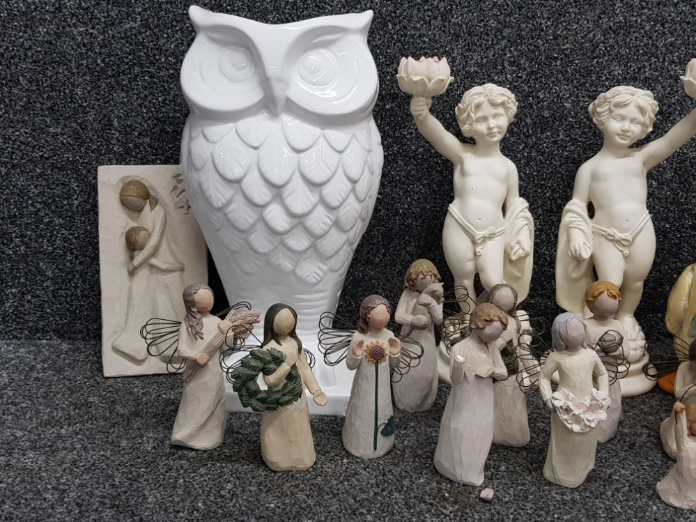 Willow Tree figurines, goose tureen and other items - Image 2 of 3