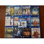 Total of 13 Blu-Ray DVDs (all different)