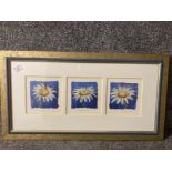 A limited edition colour print after Nel Whatmore “Daisy Chain” signed inscribed and no 466/600 with
