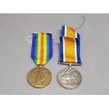 Pair of WWII medals awarded too 11145 gwr a bradbury