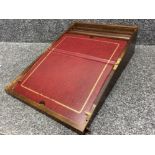 Mahogany Remy Martin writing slope with leather insert