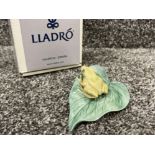 Lladro 7139 ‘Coqui frog’ in good condition and original box