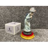 Lladro 4989 ‘Sayonara’ in good condition with plinth