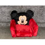 Walt Disney Mickey Mouse child’s soft armchair