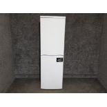 Hotpoint upright fridge freezer - iced diamond