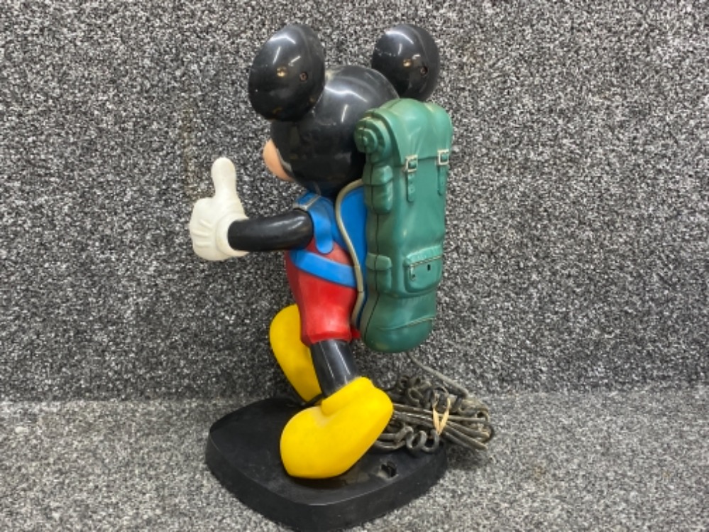 Vintage Mickey Mouse telephone, height 35cm - Image 2 of 3
