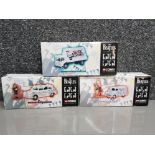 3 Corgi classics Diecast vehicles, part of the Beatles collection includes Bedford CA graffiti