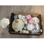 Miscellaneous ceramics to include 1930s Wellington tea set, Carlton ware bowl, etc