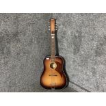A 1950s twelve string acoustic guitar by Egmond