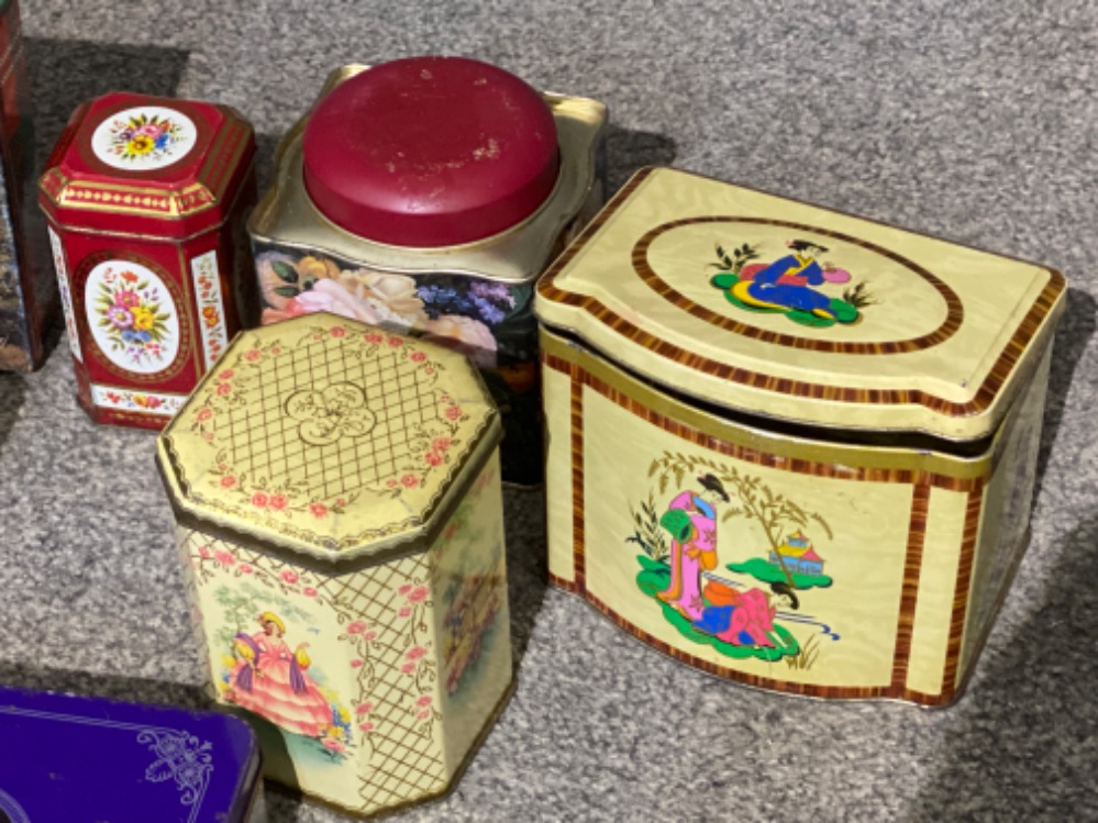 Selection of vintage tins & boxes - Bild 2 aus 3