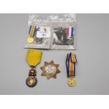 5x war medals including 2x minature campaign medals Victory medal 1914-19 & 1914-15 Star
