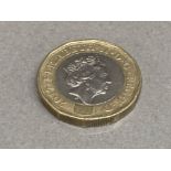 A double head £1 coin