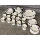 45 pieces of Royal Doulton tea & dinner ware, Autumn’s glory pattern