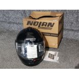 Brand new Nolan motorbike safety helmet, with original box