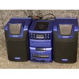 Venturer micro Hifi & CD system with pair of matching speakers