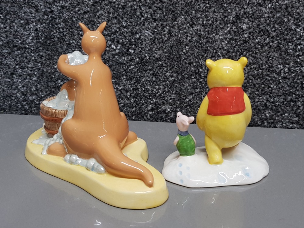 2x Royal Doulton figured ornaments from the Winnie the Pooh collection includes "the more it - Image 2 of 3